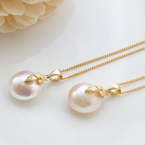 楽天市場】マベ真珠ペンダントトップ兼用ピンブローチしずく型約20