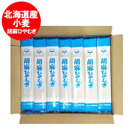 胡麻 ひやむぎ 乾麺 送料無料 胡麻ひやむぎ / ごま冷や麦 28束入 1ケース(1箱) ごま ひやむぎ / 冷や麦 / 冷麦 かんめん 麺類 ひやむぎ