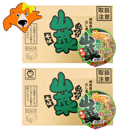 マルちゃん カップ麺 送料無料 山菜そば 北海道限定 カップ麺 東洋水産 マルちゃん 山菜蕎麦 カップめん 箱 12食入 2ケース(2箱) そば 麺類 蕎麦