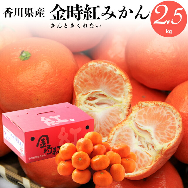 楽天市場 金時紅みかん通信販売 お歳暮香川県みかんに 小原紅早生は果皮 果肉も紅色 約5ｋｇ 果物百貨店 浜中屋