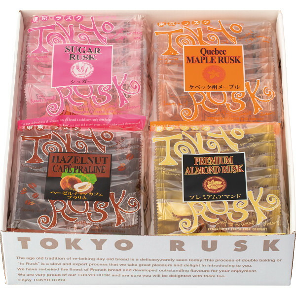 市場 スイーツ 焼き菓子 洋菓子 ギフト東京ラスク お菓子 ギフトセット4種 焼菓子 バラエティ スイーツセット クッキー