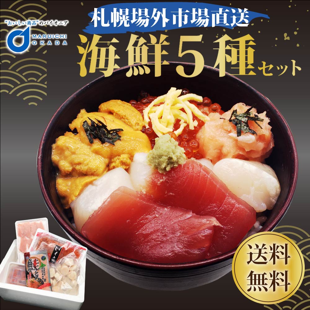 お父っつぁんの日曜日賜り物 豪壮海鮮5もと仕掛ける メバチマグロ 生うに いくら醤油漬け ほたて貝柱 サーモンとろ 海鮮碗セット 丼ぶりほとんど 水呑みh 送料無料 北海道マーケット直送 同梱不可 Lindsaymayphotography Com