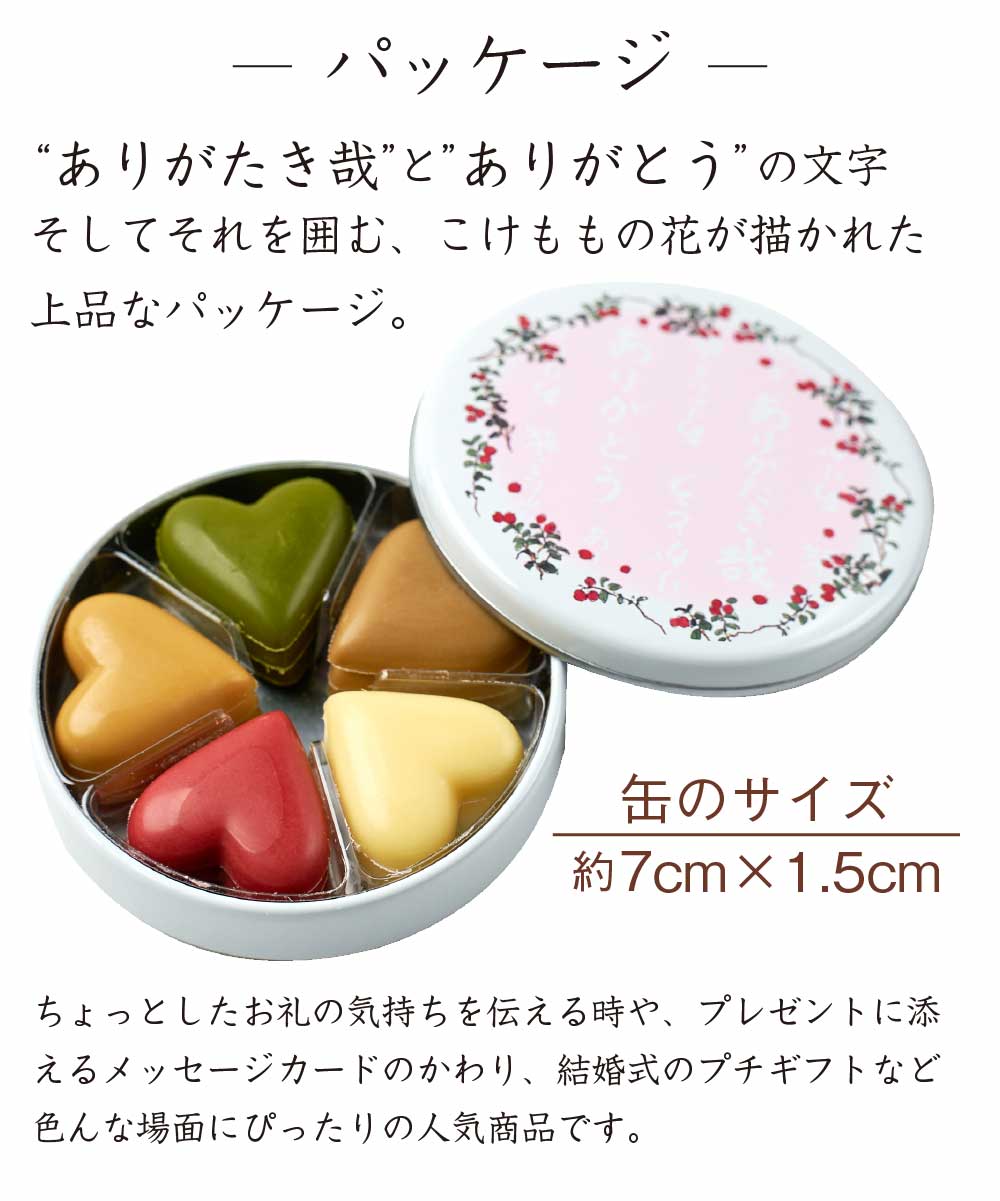 お中元 御中元 22g お礼 1缶 ありがとう 六花亭 チョコレート お返し
