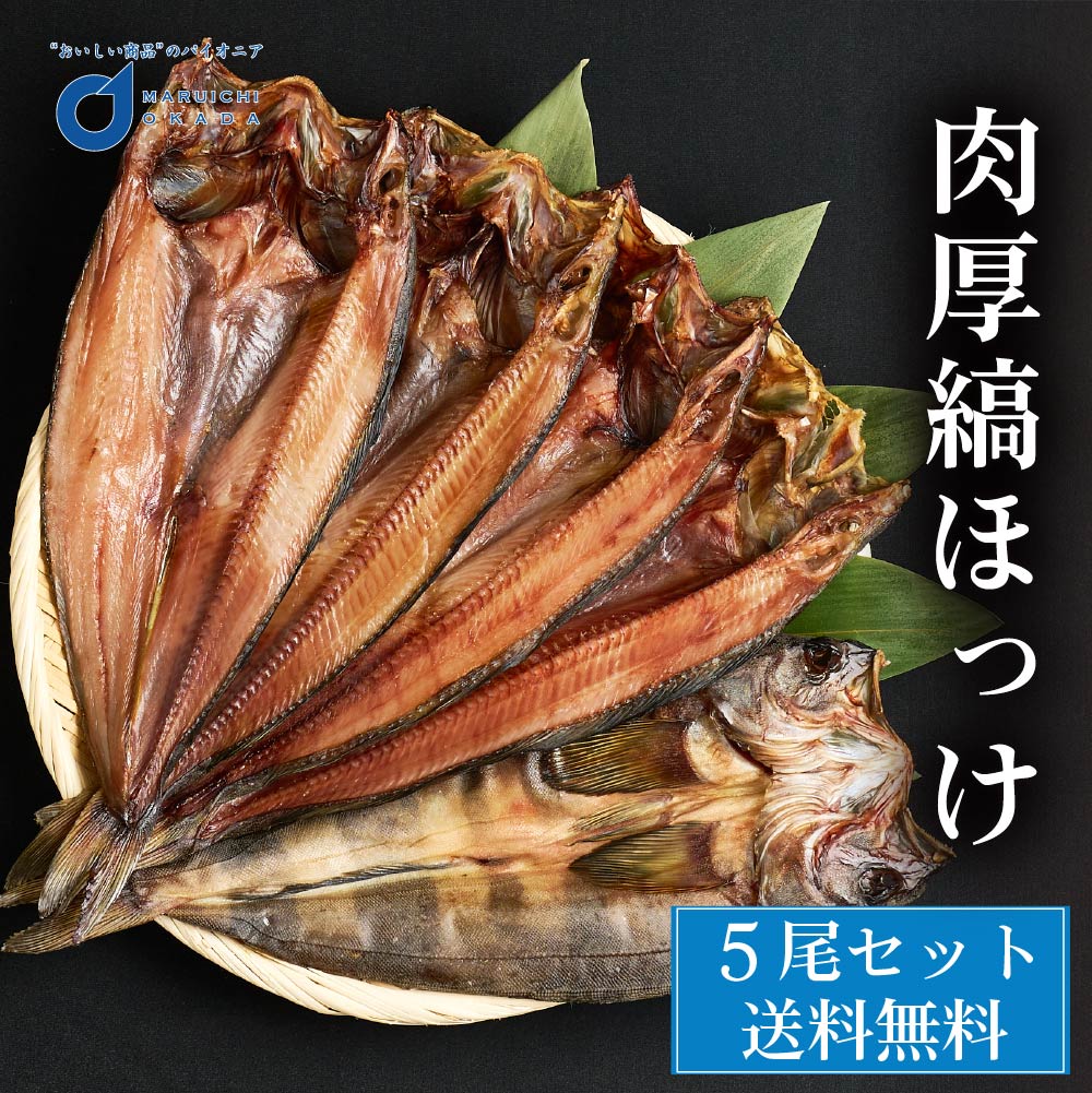 ほっけ 肉厚縞ほっけ 500ｇ前後x5枚 北海道 ほっけ 開き ホッケ 干物 北海道 場外市場直送 ギフト つまみ 食品 法華 プレゼント 遅れてごめんね 母の日 父の日 お中元
