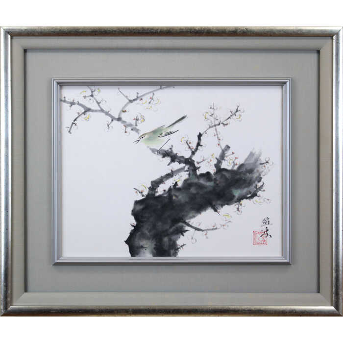 川畑 毅『鴫』日本画 絵画 楽天市場】絵画 川畑毅 日本画 『鴫』 鳥 一点物 美術品 アート