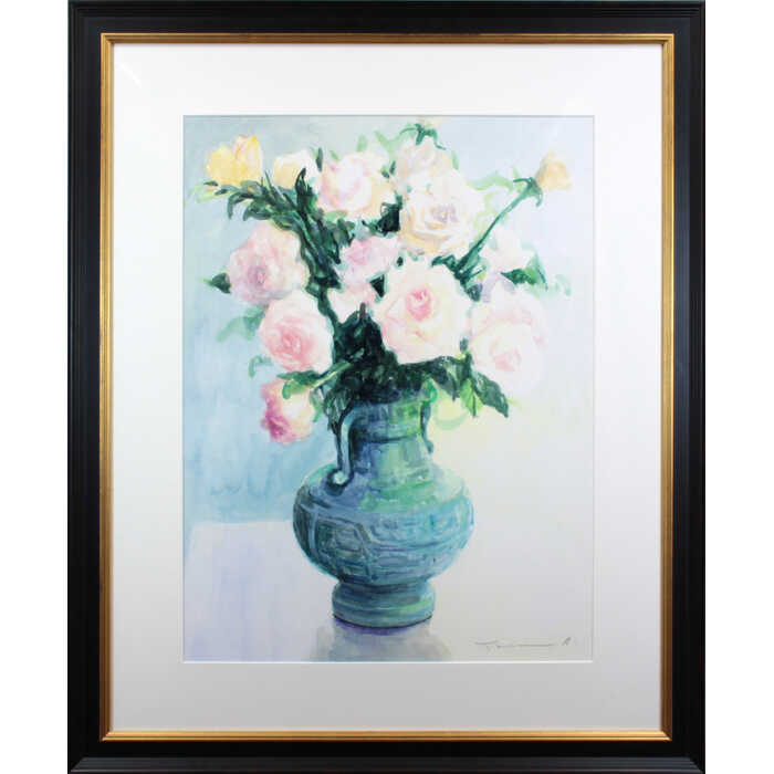 楽天市場】絵画 松島正幸 水彩画 『ざくろ』 果実 果物 静物