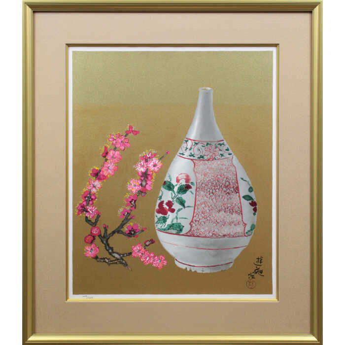 小倉遊亀　リトグラフ　「献花」　新品未使用品 小倉遊亀 献花 | 絵画など美術品の販売と買取 | 東京・銀座 おい