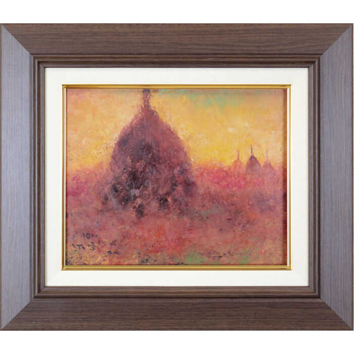 藤原護　画家　油彩絵　otonomie 絵画の油絵で藤原護が描いた絵「otonomie・2」をご購入