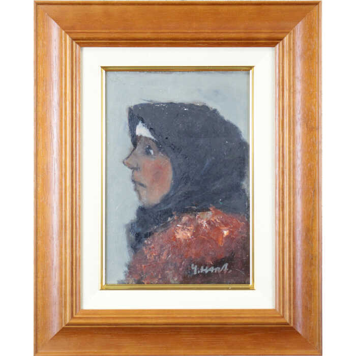 楽天市場】原田 優「早春」油絵・F4号 双樹会運営委員 「一枚の繪