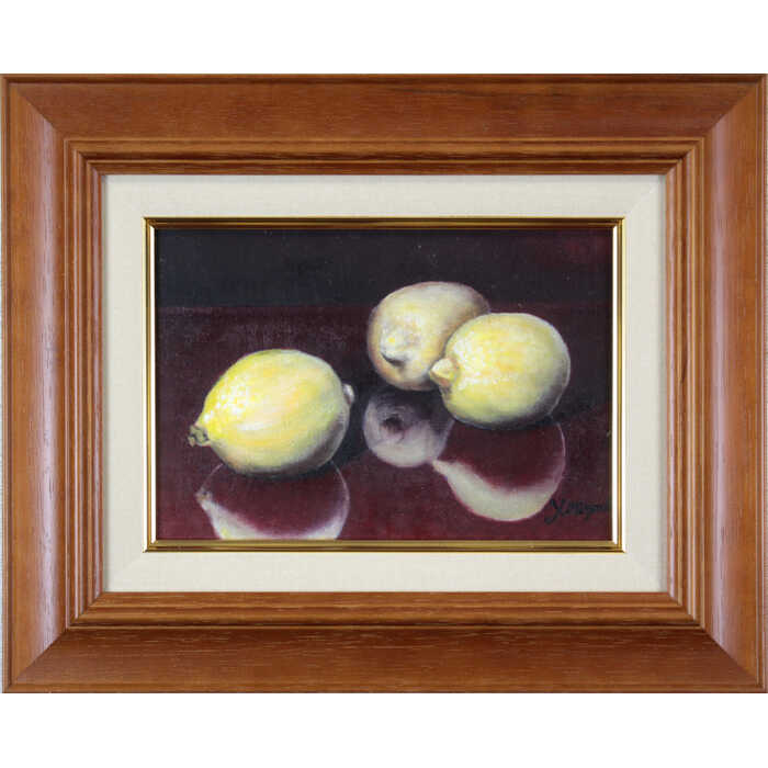 稲垣昌紀 油絵・油彩画『黄色の果実』【真作保証】 絵画 楽天市場】絵画 稲垣昌紀 油絵・油彩画 『黄色の果実』 果実