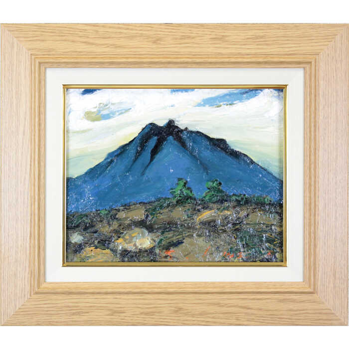K.Tanaka 田中幸一 油絵絵画 フレーム付き アート美術品絵画風景画油彩画 田中清作品集 「2」 作品集アップしました。画集ご希望の方は
