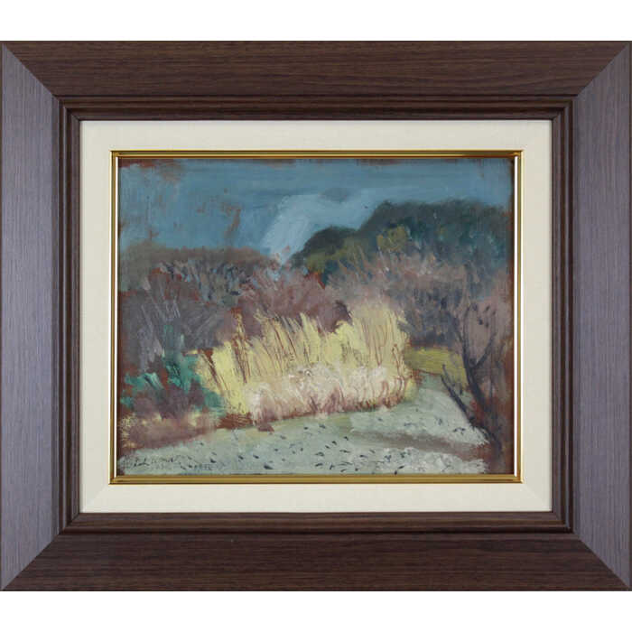 絵画 橋本太久磨 油絵・油彩画 『秋の午後』 風景 一点物 美術品 アート ご贈答品 ギフト はしもとたくま｜北海道画廊 店