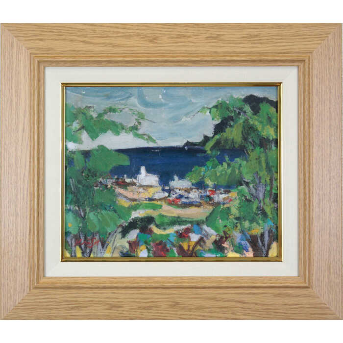 絵画 風景画 油絵 肉筆油彩画 地中海への道 王群作 楽天市場】絵画 風景画 油絵 肉筆油彩画 地中海への道 王群作