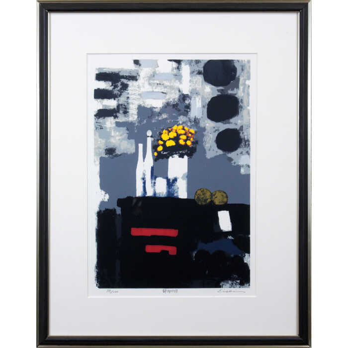 高橋英生『抽象』油彩画【真作保証】 絵画 高橋英生『抽象』油彩画【真作保証】 絵画