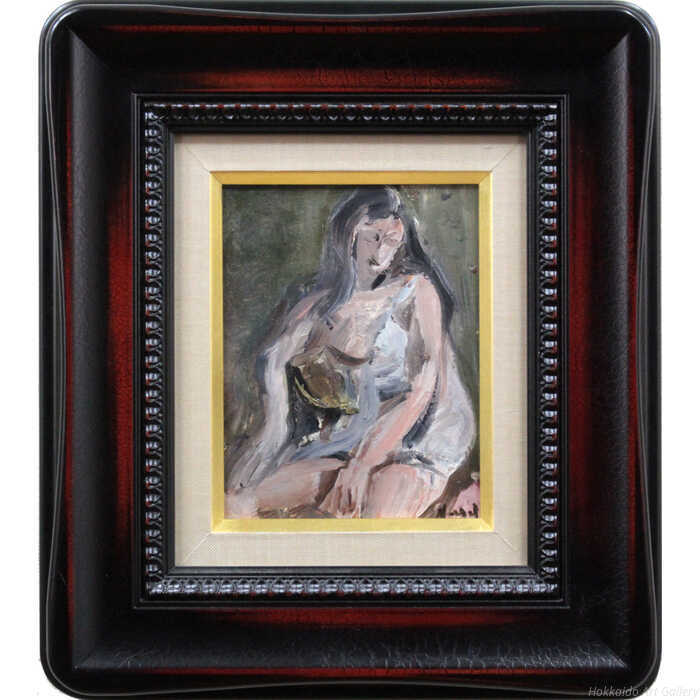 楽天市場】絵画 栗原一郎 油絵・油彩画 『裸婦』 人物 裸婦 力強い