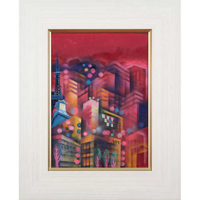 楽天市場】「ベニス」中條裕一郎 F6サイズ油彩画（油絵）外国風景画