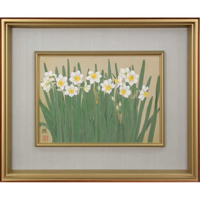 楽天市場】絵画 川畑毅 日本画 『鴫』 鳥 一点物 美術品 アート