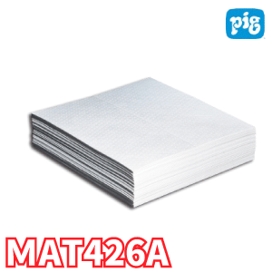 ピグ油専用エコノミーマットＭＡＴ４２６Ａ【５０枚入】 【縦７６ｃｍ×横７６ｃｍ×厚３ｍｍ】