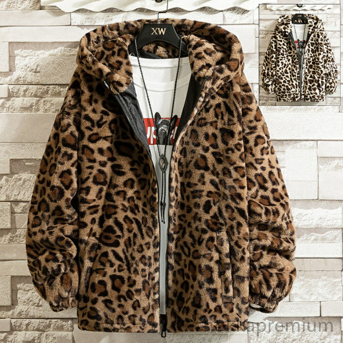 BALLSY BROTHERS ヒョウ柄ファー ジャケット 短丈 BALLSY BROTHERS ヒョウ柄ファー ジャケット 短丈 - メルカリ