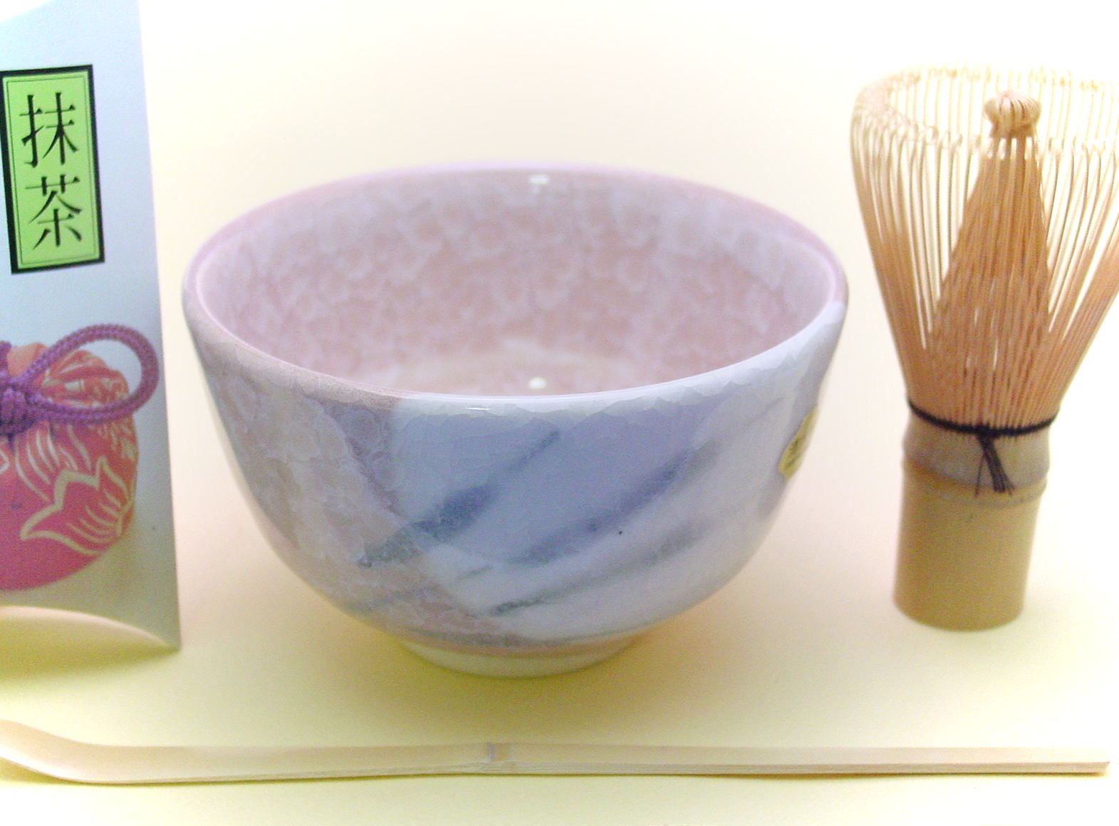 お手軽抹茶セット　【ガラス芦】(がらすあし) 【送料無料】【京都★夏祭り】【京都◎FS】