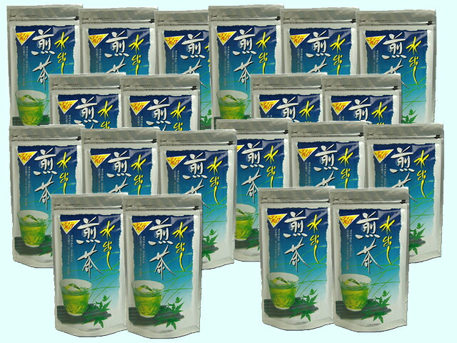 ◆【滋賀県web物産展】水出し緑茶ティーパック 【メッシュパック】 お得な業務用 15P×20袋 【送料無料】