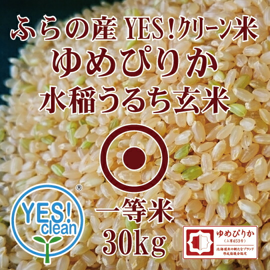 送料無料 楽天市場 令和２年産 Jaふらの ゆめぴりか 玄米 30kg Yes クリーン米 第一区分 北海道米 一等米 ほくべい 新規購入 Lexusoman Com