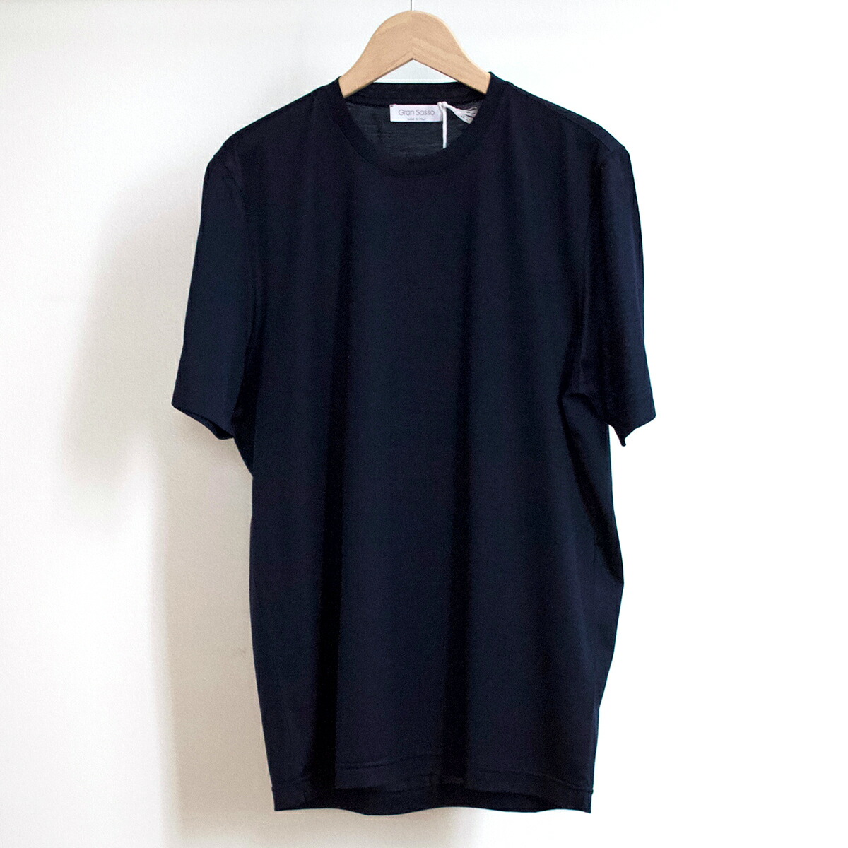 Gran Sasso クルーネックTシャツ 60133-74002 Gran Sasso GRAN SASSO グランサッソ Tシャツ 60133 74002