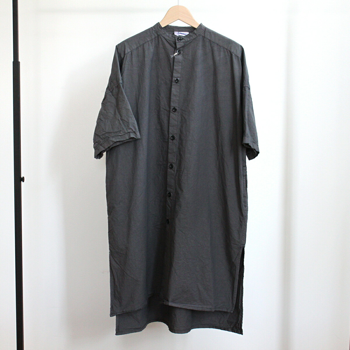 新品未使用タグ付◎Yarmo ヤーモ ナイトシャツ 白 YAR-21SS S16 楽天市場】YARMOヤーモ [21ss-s16]NightShirtナイトシャツ White
