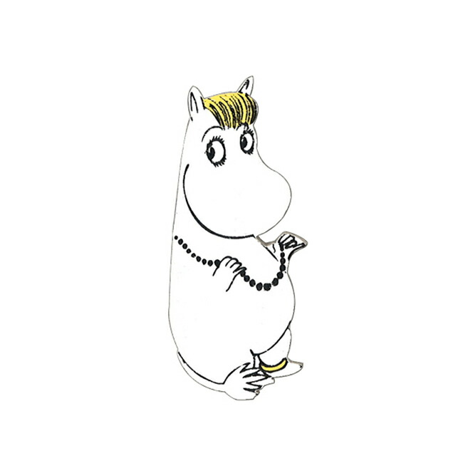 楽天市場 Moomin ムーミン Aprilmai アプリルマイ 木製マグネット ネックレスのスノークのおじょうさん 北欧雑貨 北欧雑貨bypos 楽天市場店