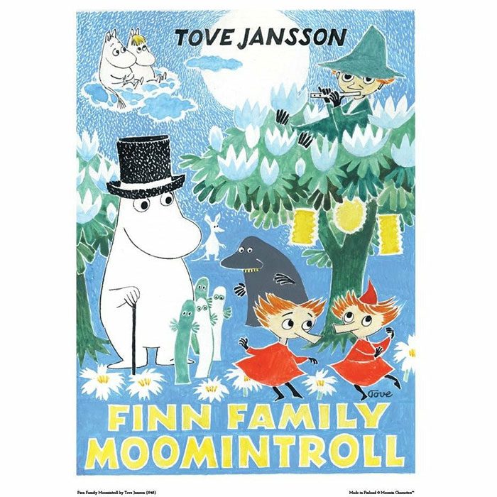 楽天市場】Moomin ムーミン ポスター ( The original game board of 