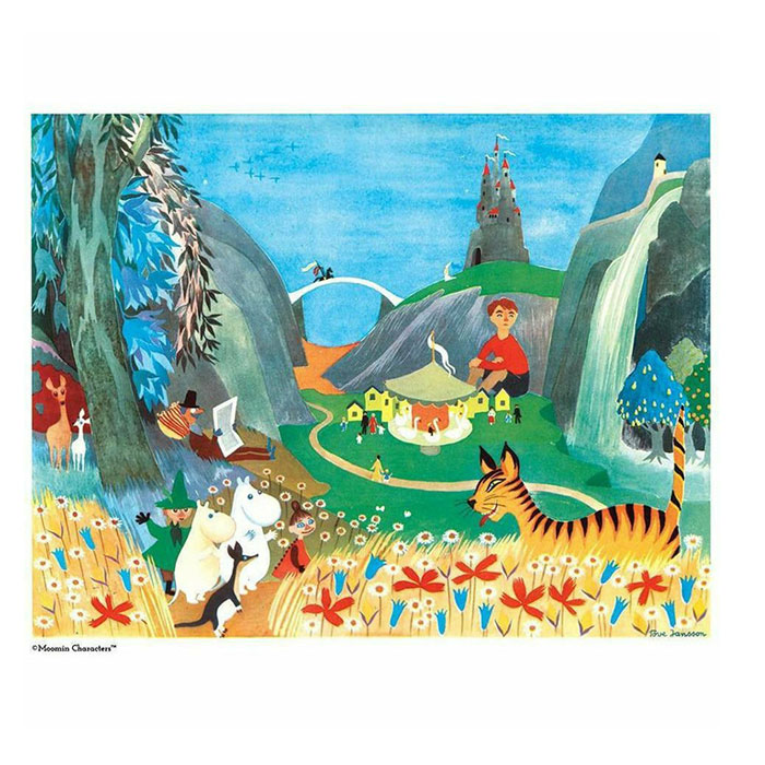 楽天市場】【当店専売】Moomin ムーミン ムーミン ポスター ( The Rainbow House / 50 x 40 cm )【北欧雑貨】 :  北欧雑貨byPOS 楽天市場店