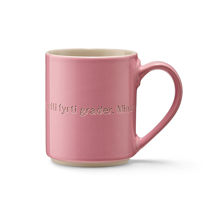 楽天市場 Astrid Lindgren アストリッド リンドグレーン Dhs デザインハウスストックホルム マグカップ 熱はどのくらいあるの ピンク 北欧雑貨 北欧雑貨bypos 楽天市場店