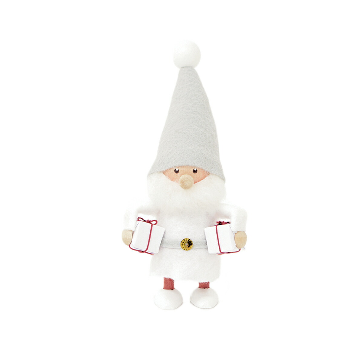 【NORDIKA公式】【新作】NORDIKA nisse ノルディカ ニッセ クリスマス 木製人形 ( 欲張りサンタ / サイレントナイト )【北欧雑貨】