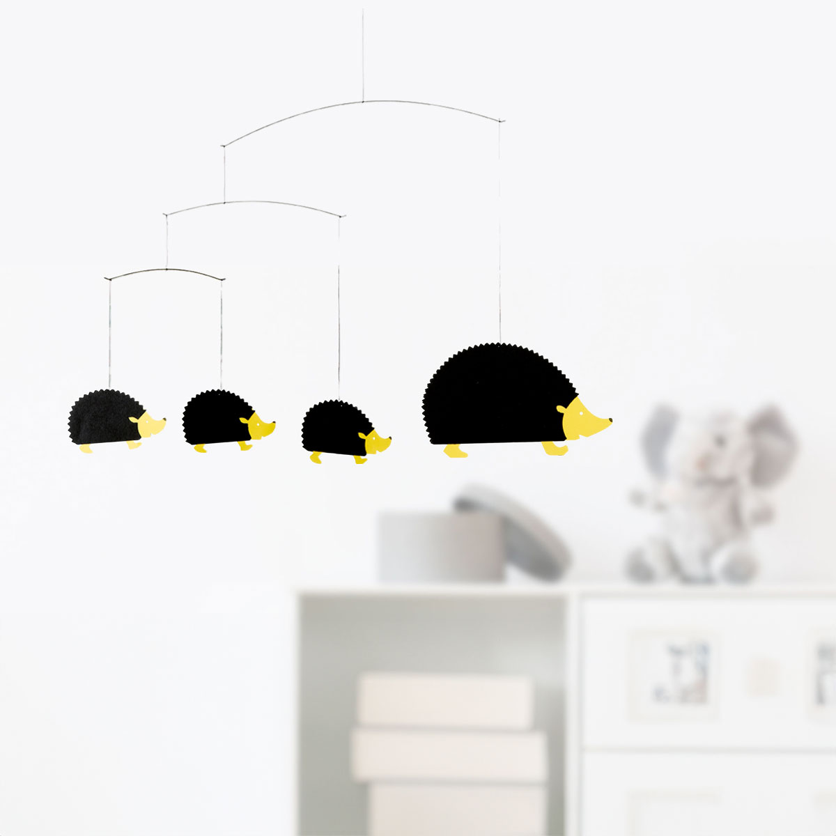 Flensted Mobiles フレンステッド・モビール ( Hedgehog Family ヘッジホッグファミリー / 82 )【北欧雑貨】