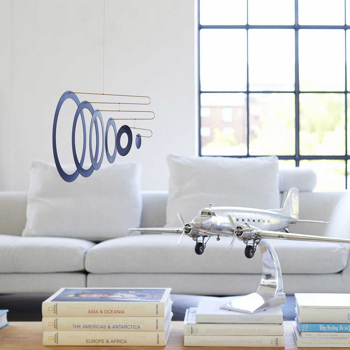 【貨物輸送無料】Flensted Mobiles フレンステッド・モビール ( Super Sonic / blue / 162B )【北欧雑貨】