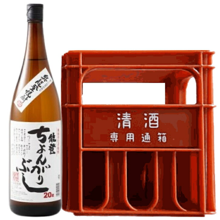 【Ｗ】日本醗酵 能登ちょんがりぶし 20度 1.8L ６本（１ケース） ＪＰ宅配100サイズ