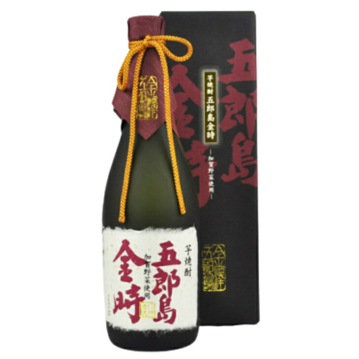 【Ｗ】【化粧箱入り】 五郎島金時 芋焼酎 25度 1800ml 【石川の酒】