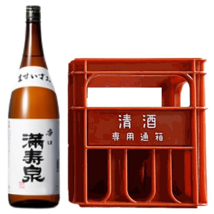 【Ｗ】満寿泉 白ラベル 辛口 1.8L ６本（１ケース） 【桝田酒造店】 ＪＰ宅配100サイズ【富山県】 10,245円