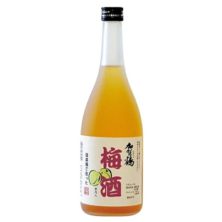 【Ｗ】やちや酒造 加賀鶴 日本酒で造った梅酒 720ml ６本（１ケース） 宅配100サイズ 【石川の酒】 8,378円