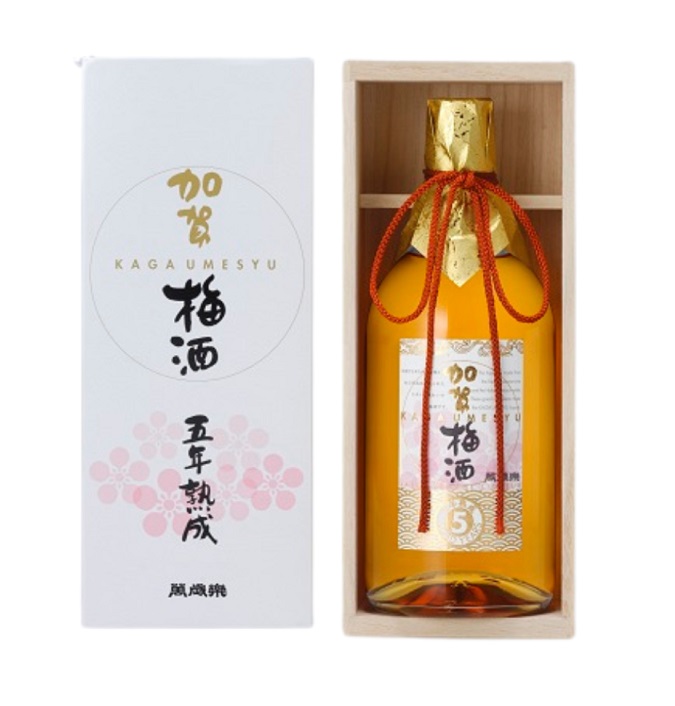 萬歳楽 加賀梅酒 15年熟成 原酒 720ml(化粧箱入り) 萬歳楽 加賀梅酒 15年熟成 原酒 720ml(化粧箱入り) 萬歳楽 加賀