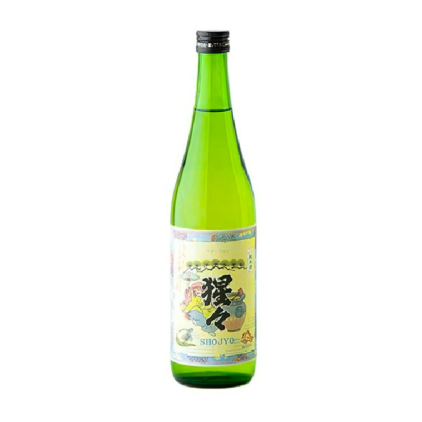 【Ｗ】猩々 純米酒 720ｍｌ6本　（1ケース） 中村酒造 純米酒 復刻 五百万石 酵母 やや辛 食中酒 晩酌 喜多家 野々市 石川 北陸｜北陸うまいもん屋