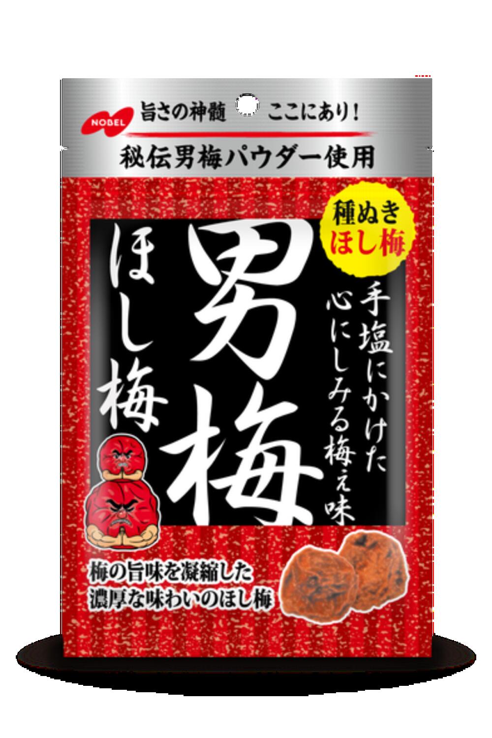 梅ぼし番長 NOBEL ノーベル製菓 男梅ほし梅 20g : アットライフ - 通販