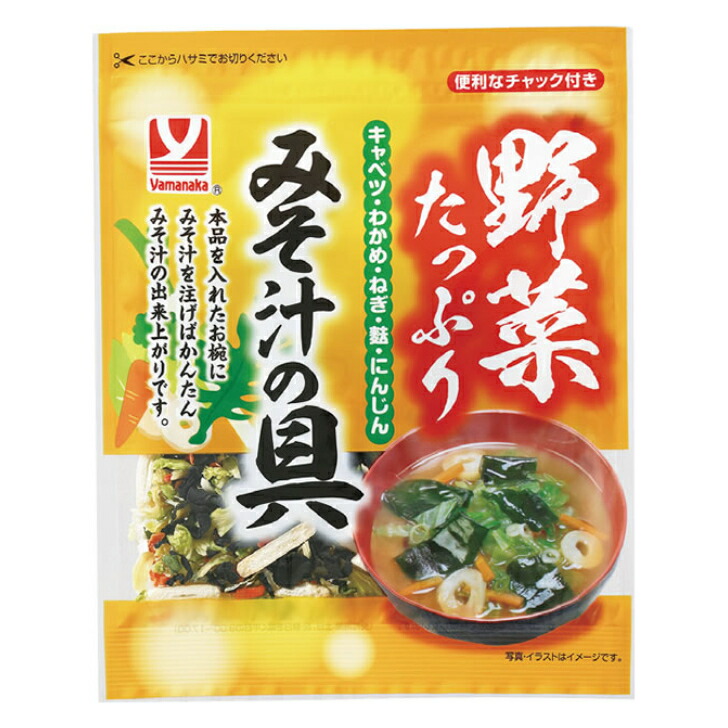 高速配送 ヤマナカ 野菜たっぷりみそ汁の具 45g １０個 １ケース qdtek.vn