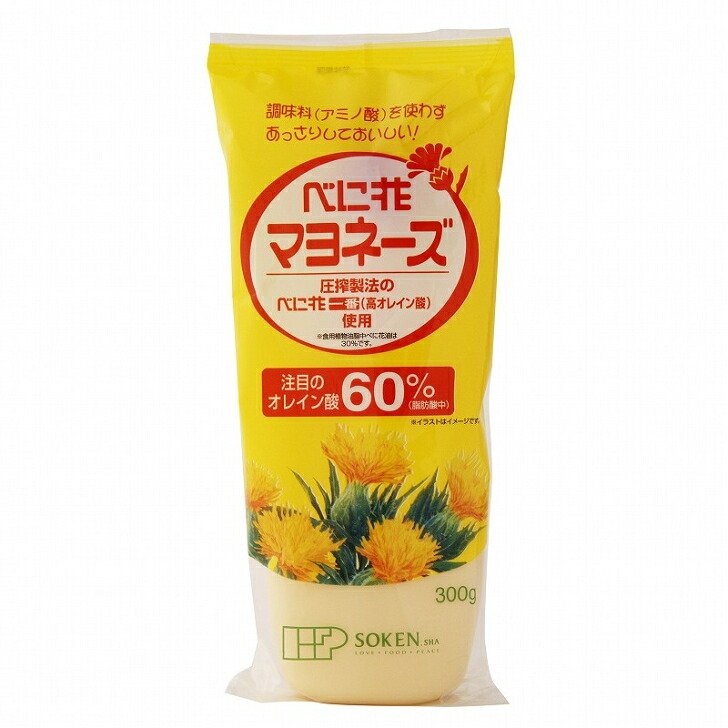 【Ｍ】創健社 べに花マヨネーズ 300g １０個（１ケース） 宅配80サイズ