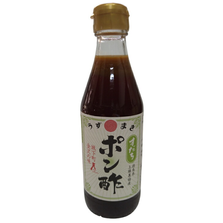 【Ｍ】うずまき酢 すだちポン酢 300ml ２０本（１ケース） 宅配120サイズ