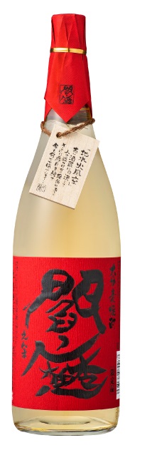 老松 閻魔(樽) 25度 1.8L 6本(1ケース) JP宅配100サイズ 老松酒造 本格焼酎 麦焼酎 樽貯蔵 熟成|北陸うまいもん屋