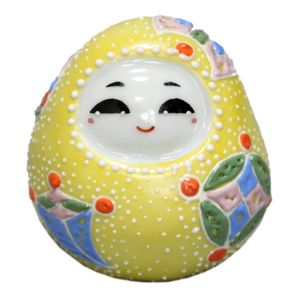 楽天市場】九谷焼 福姫だるま 青粒（大） [達磨 ダルマ] : 九谷