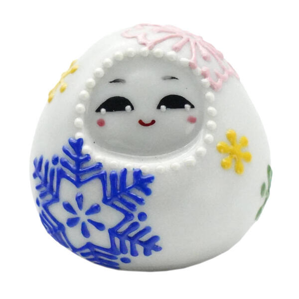 楽天市場】九谷焼 福姫だるま 青粒（大） [達磨 ダルマ] : 九谷陶芸