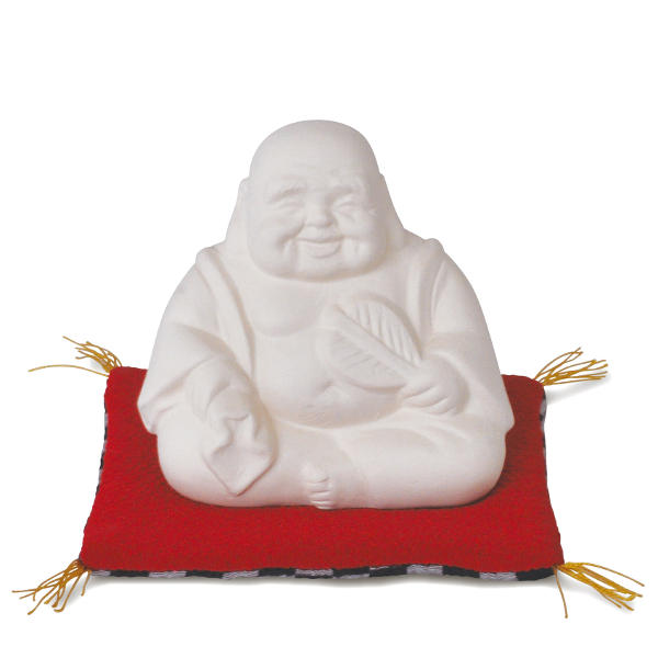 楽天市場】白磁 七福神布袋様 布袋様置物 風水グッズ 布袋様招福布袋