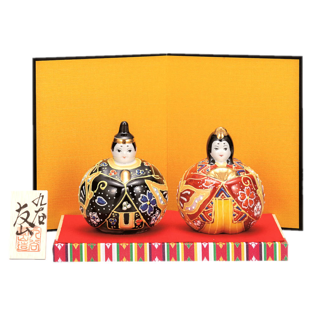 九谷焼 ひな人形 雛人形 5号白盛 座り雛 九谷 陶幸 九谷焼 ひな人形 雛人形 5号白盛 座り雛 九谷 陶幸 【公式通販】